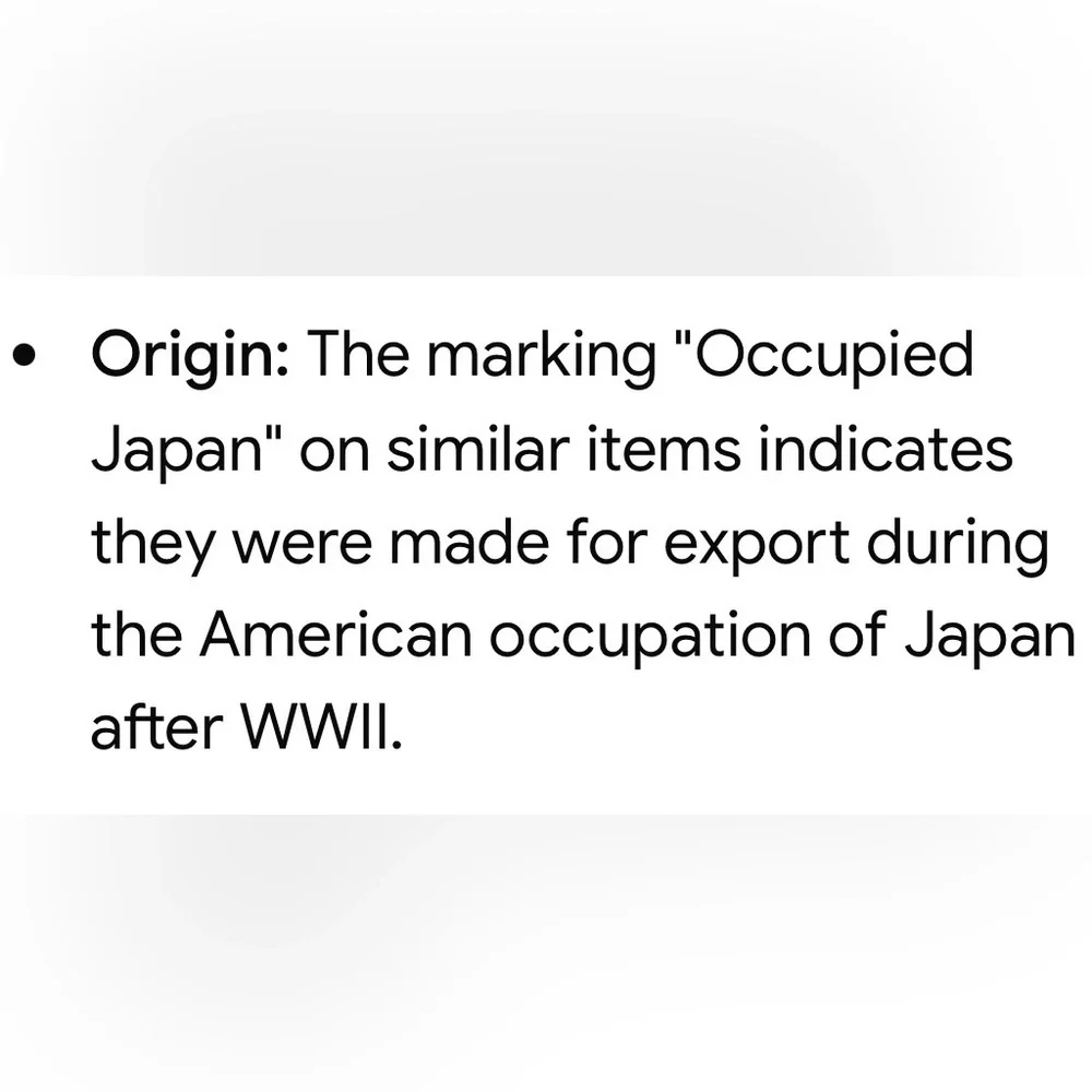 Occupied Japan Cherub Trinket Box